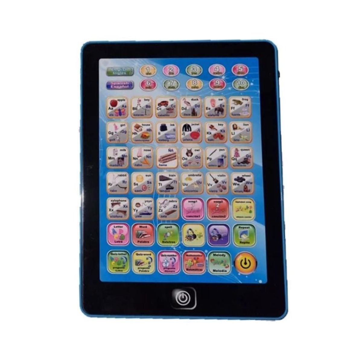 GENERICO - Tableta Tablet Didáctica Juegos Juguetes Infantil Musical