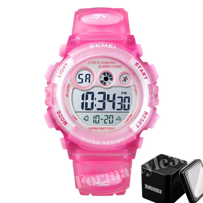 SKMEI - Reloj Niña Deportivo Digital  SKMEI Alarma Luz Cronometro