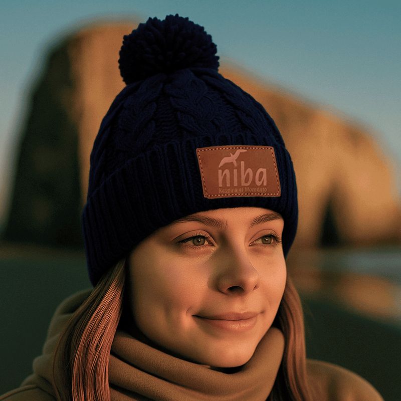 NIBA - Gorro Lana Yacal 2 Azul Niba
