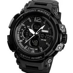 SKMEI - Reloj De Hombre Deportivo Análogo Digital Alarma