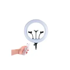 ANGELES DEL HOGAR - Aro De Luz Led 56cm con Trípode 210m Control Remoto