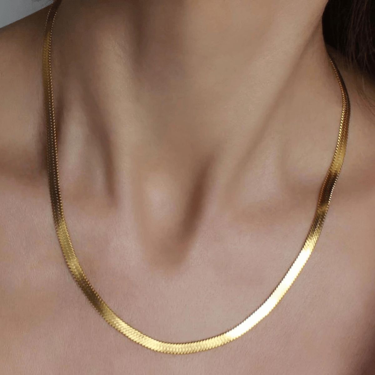 GENERICO - Collar Dorado sakura 4 mm