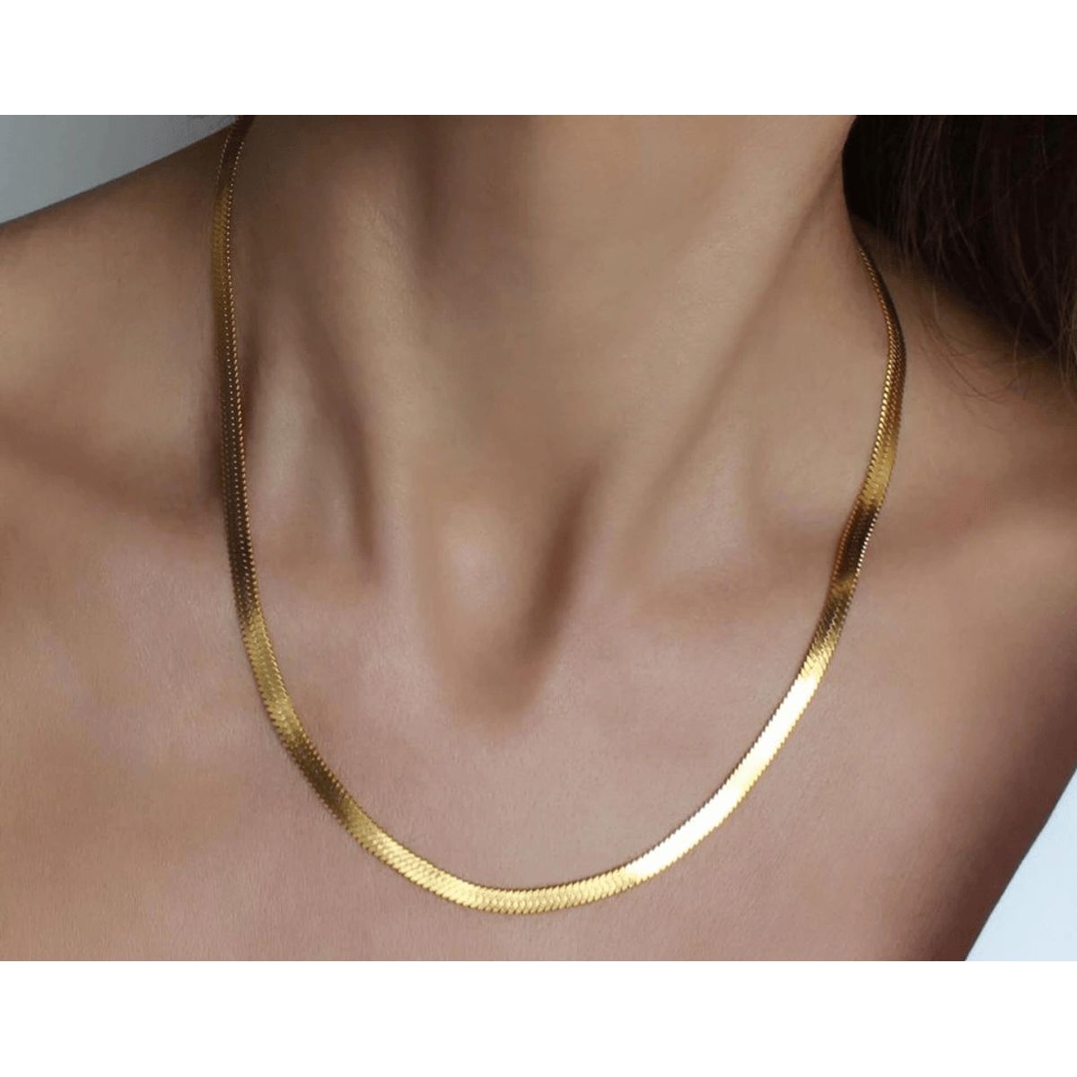 GENERICO - Collar Dorado sakura 4 mm
