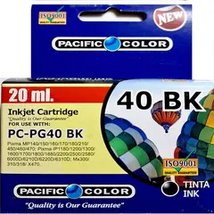 PACIFIC COLOR - Tinta Alternativa para Canon 40 XL Negra