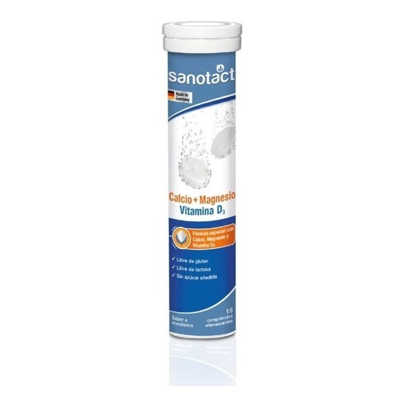 GERMAN ENERGY - Calcio + Magnesio + Vit D3 Tab Efe X 15 Sanotact