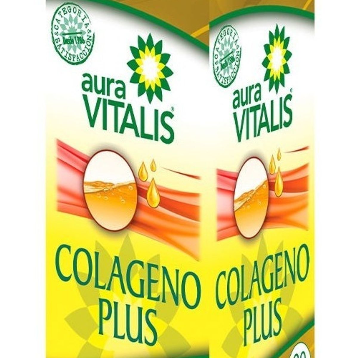 AURA VITALIS - Colageno Plus Cápsulas 327 Mg X 60 Auravitalis