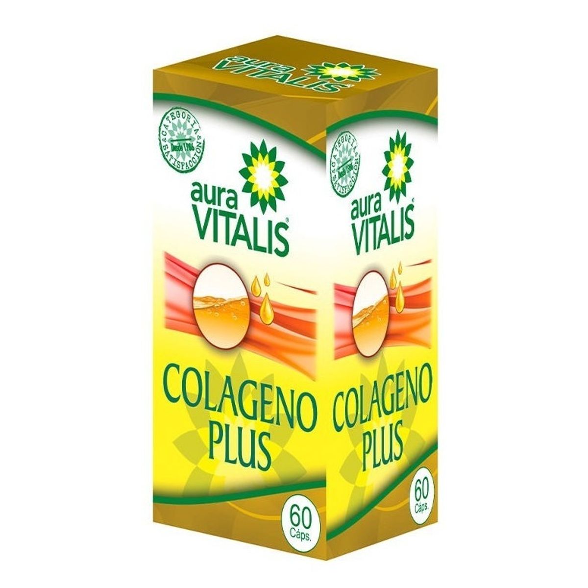 AURA VITALIS - Colageno Plus Cápsulas 327 Mg X 60 Auravitalis
