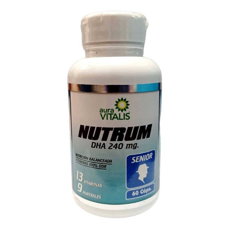 AURA VITALIS - Nutrum Senior Cápsulas 433 Mg X 60 Auravitalis