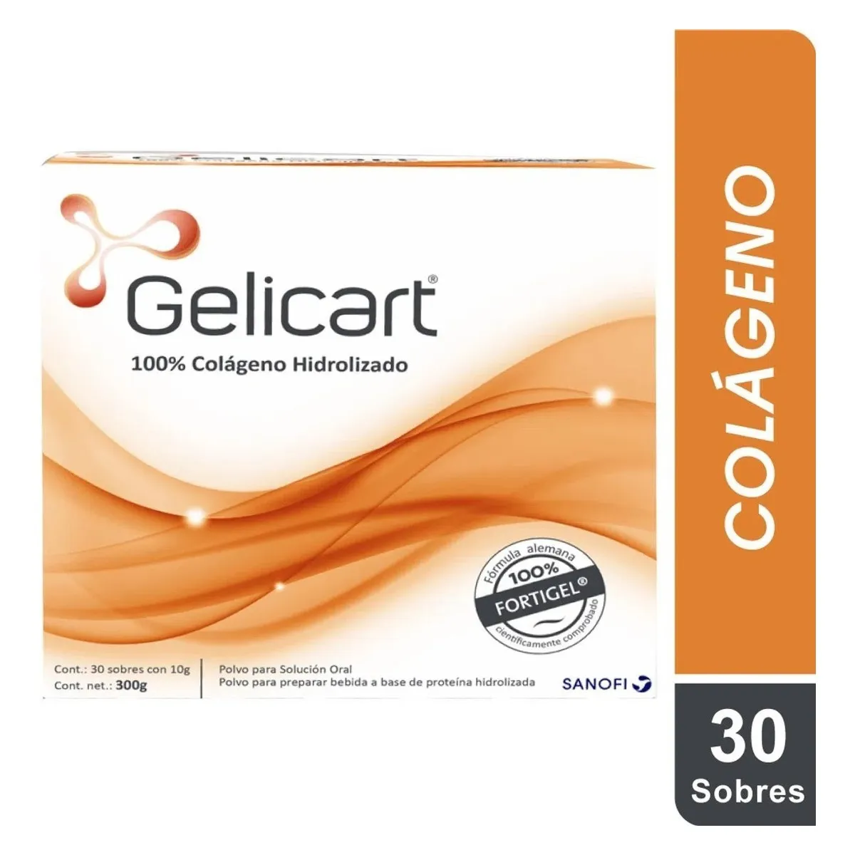 NUTRAPHARM - Gelicart Colageno Polvo Para Solucion Oral X 30 Sobres
