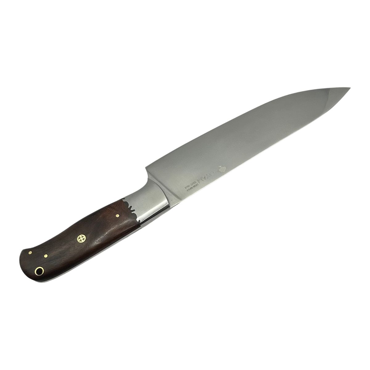 KOYAM - KOYAM - Cuchillo Chef 32cm Café Acero Sandvic 12C27