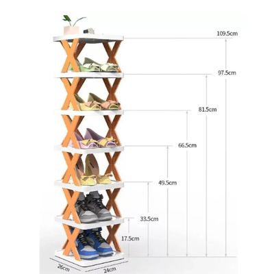 Imagen 2 del producto Cajas Organizadoras De Zapatos Cajas Apilables Zapateras X6