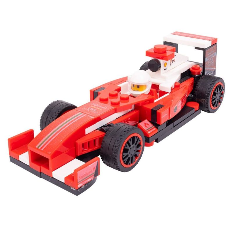 GENERICO - Auto Deportivo Rojo Armable 143 Piezas