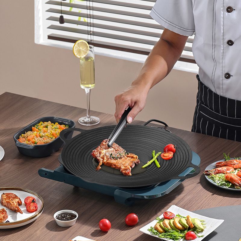 AIZO - Parrilla Hierro Fundido 30cm BBQ Antiadherente