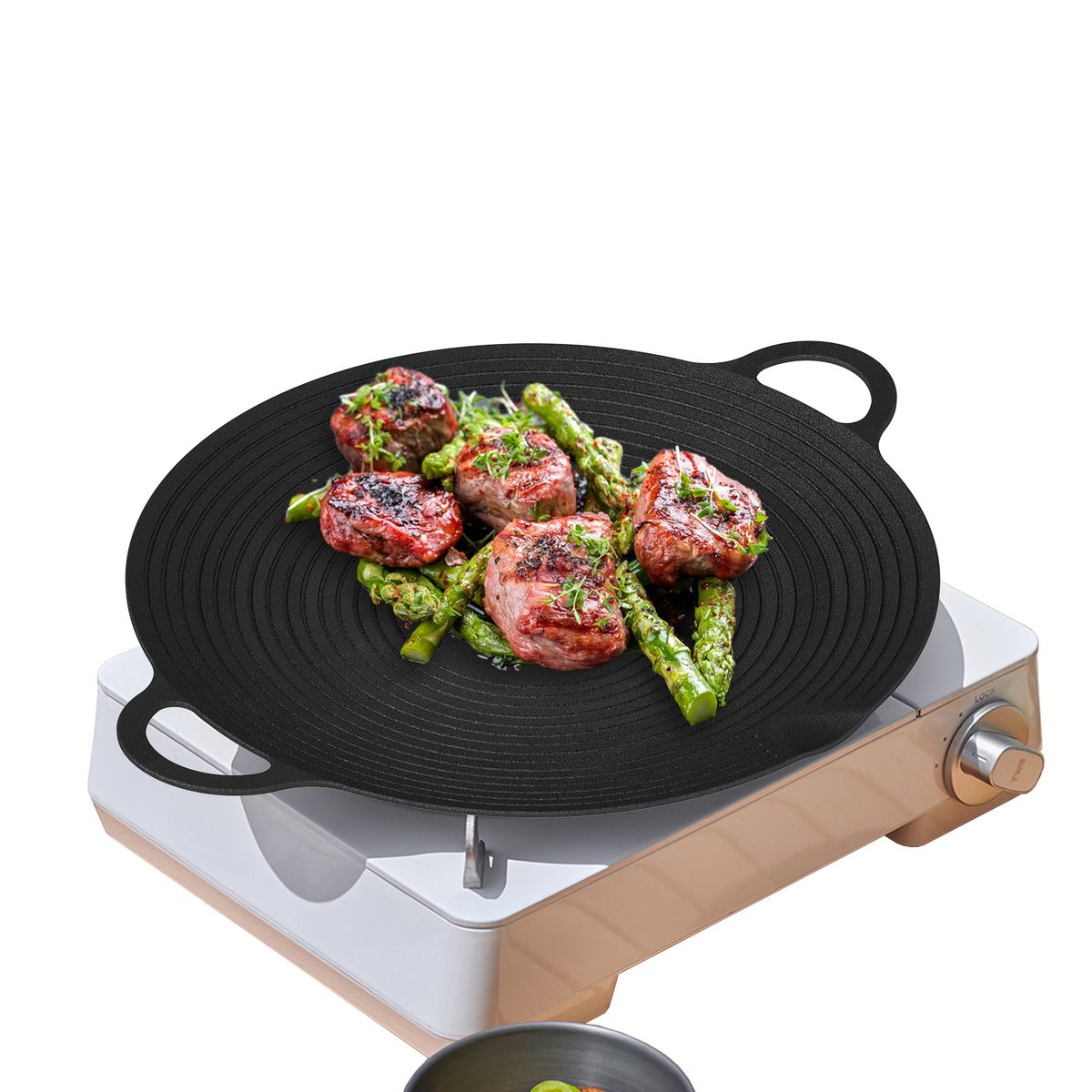 AIZO - Parrilla Hierro Fundido 30cm BBQ Antiadherente