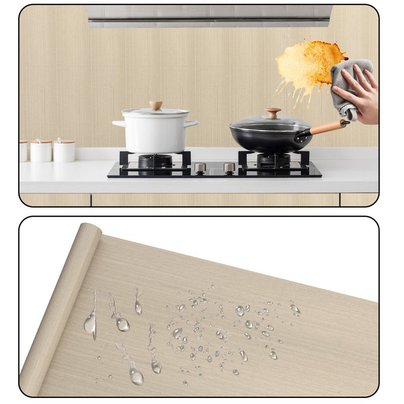 AIZO - Papel pintado autoadhesivo con textura madera  10m X 60cm