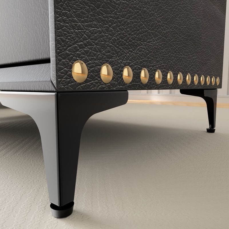 AIZO - 4 Pzs Patas Para Muebles Cama Sofá Elevadores Ajustable13cm