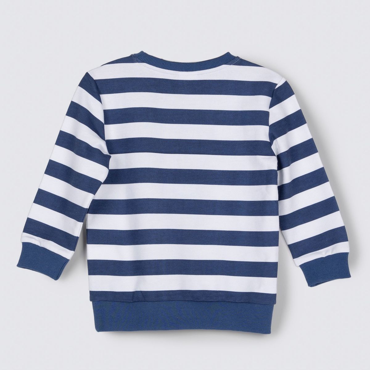 BLUEY - Poleron Cerrado Niño Rayas Azul Bluey