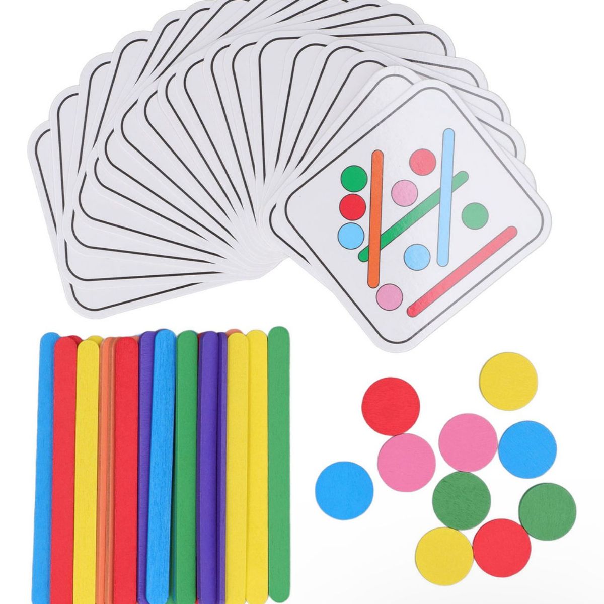 GENERICO - Juguete De Madera Rompecabezas Puzzles Montessori Niños