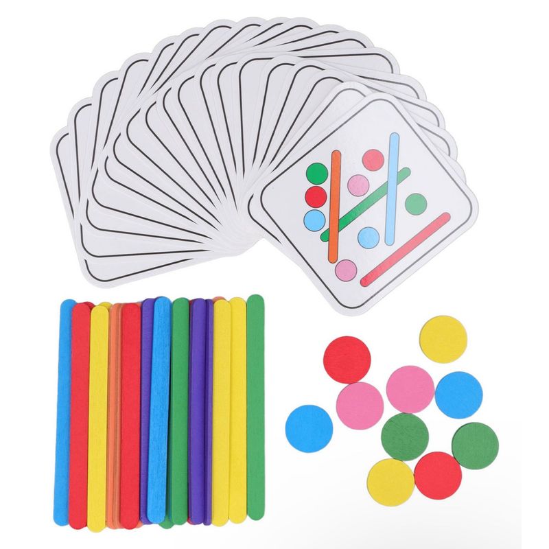 GENERICO - Juguete De Madera Rompecabezas Puzzles Montessori Niños