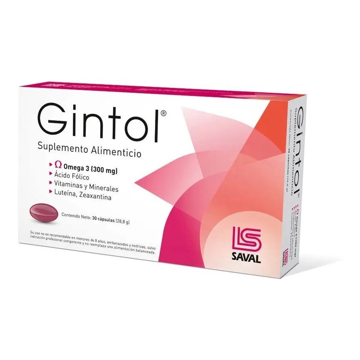 NUTRAPHARM - Gintol Suplemento X 30 Capsulas