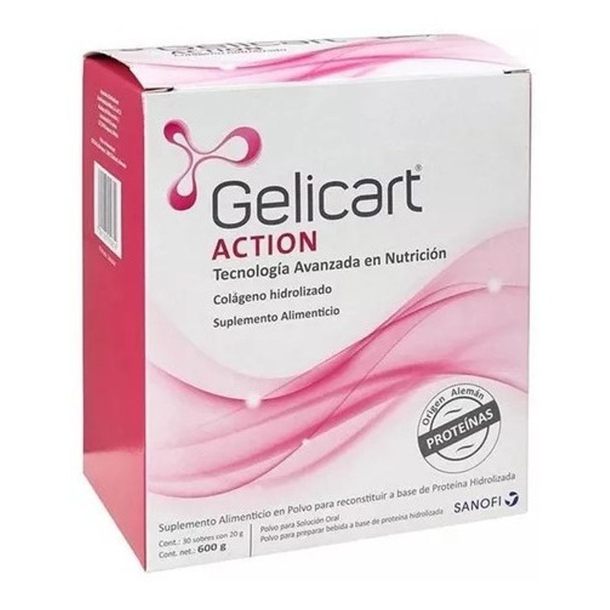 NUTRAPHARM - Gelicart Action Colageno En Polvo X30sobres