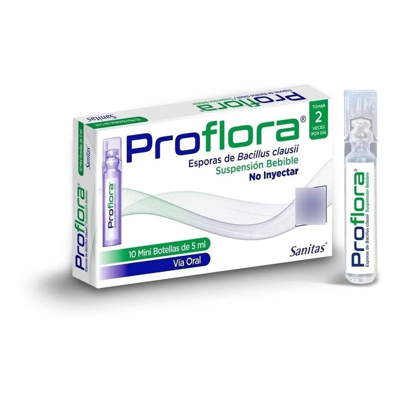 NUTRAPHARM - Proflora Suspensión Bebible 5 Ml10 Minibotellas