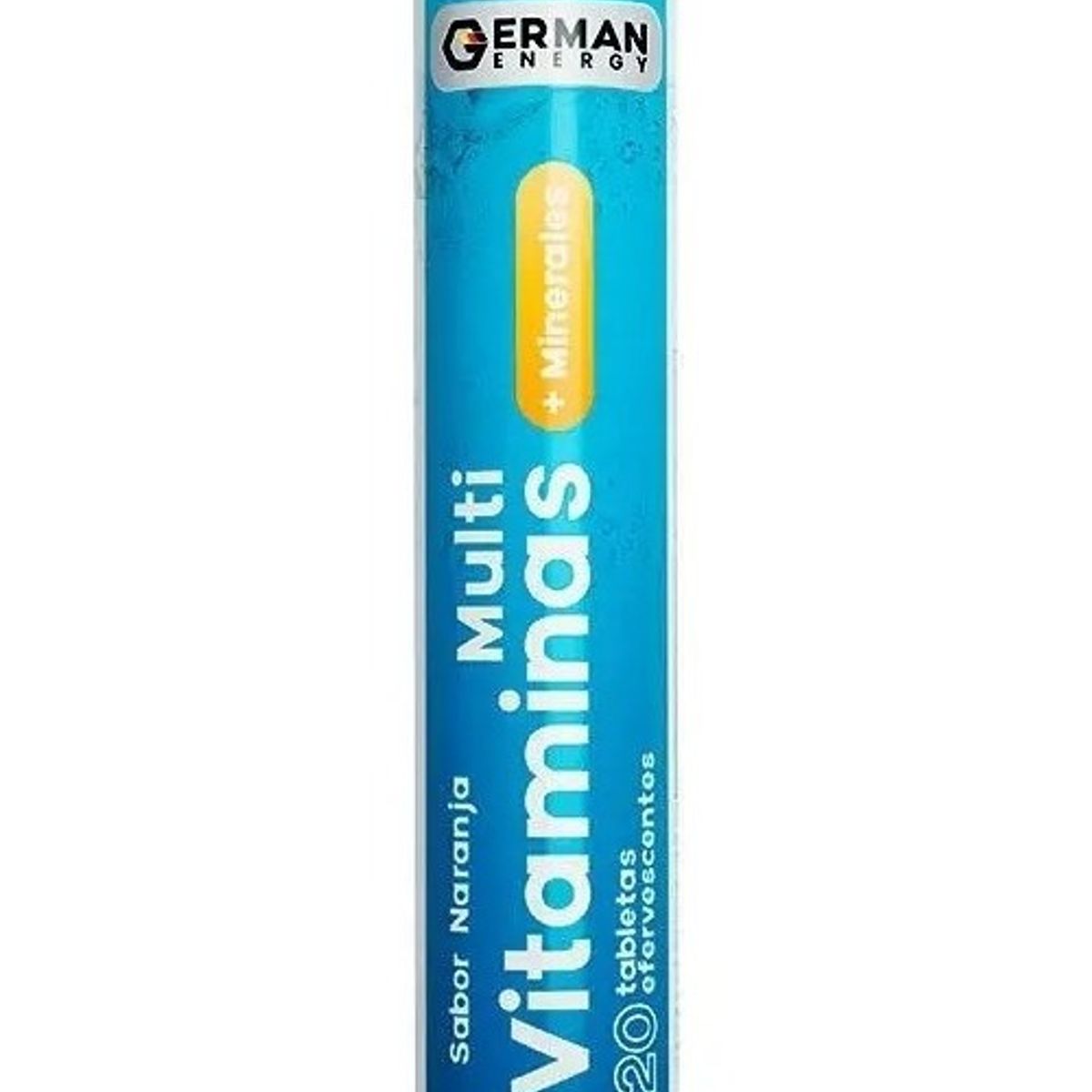 GERMAN ENERGY - Multivitaminas + Minerales Efervescentes X 20 German Energy
