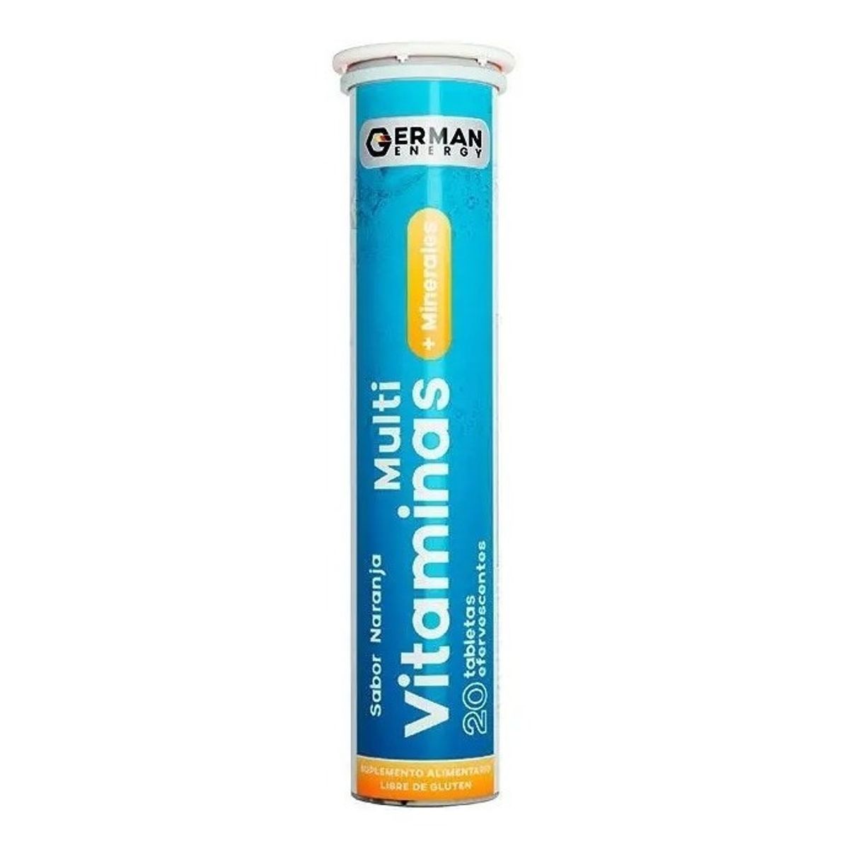 GERMAN ENERGY - Multivitaminas + Minerales Efervescentes X 20 German Energy