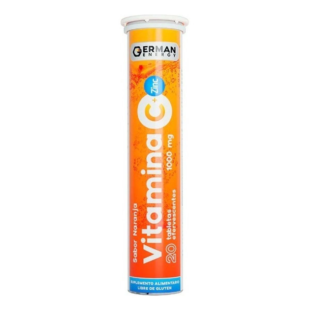 GERMAN ENERGY - Vitamina C + Zinc Efervescente X 20 German Energy