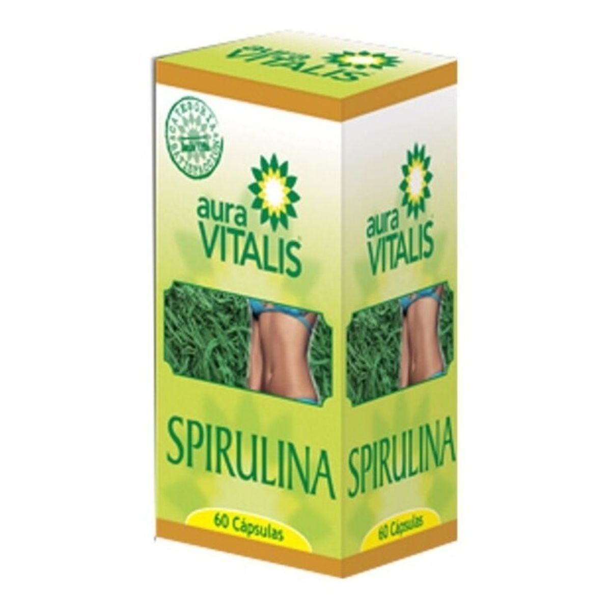 AURA VITALIS - Spirulina Cápsulas 267 Mg X 60 Auravitalis