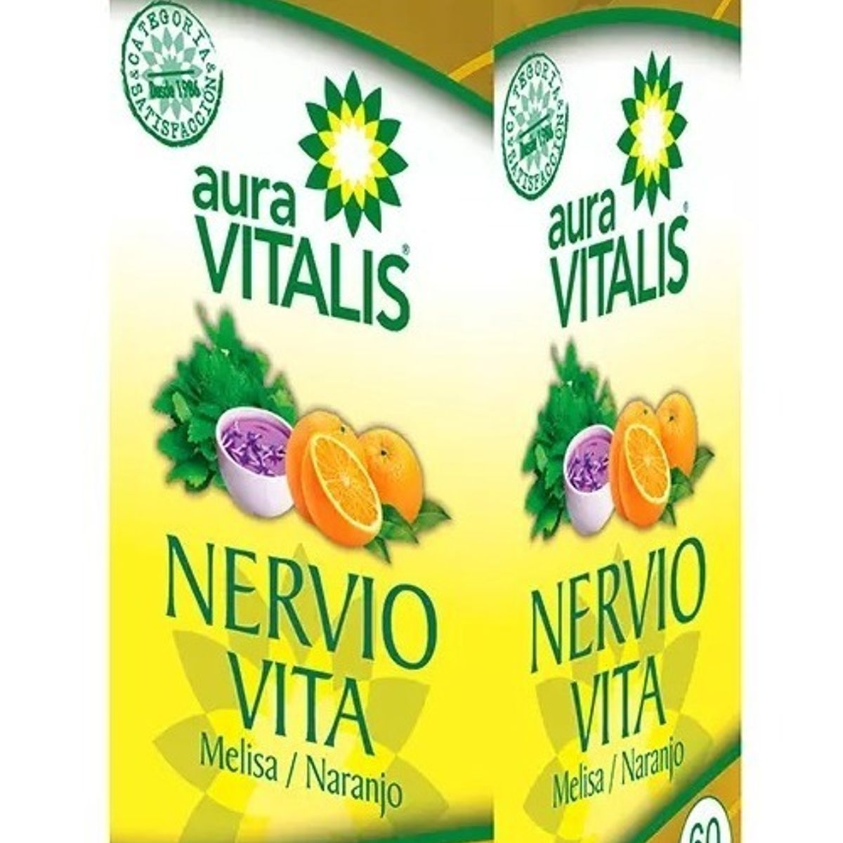 AURA VITALIS - Nervio Vita Cápsulas 173 Mg X 60 Auravitalis