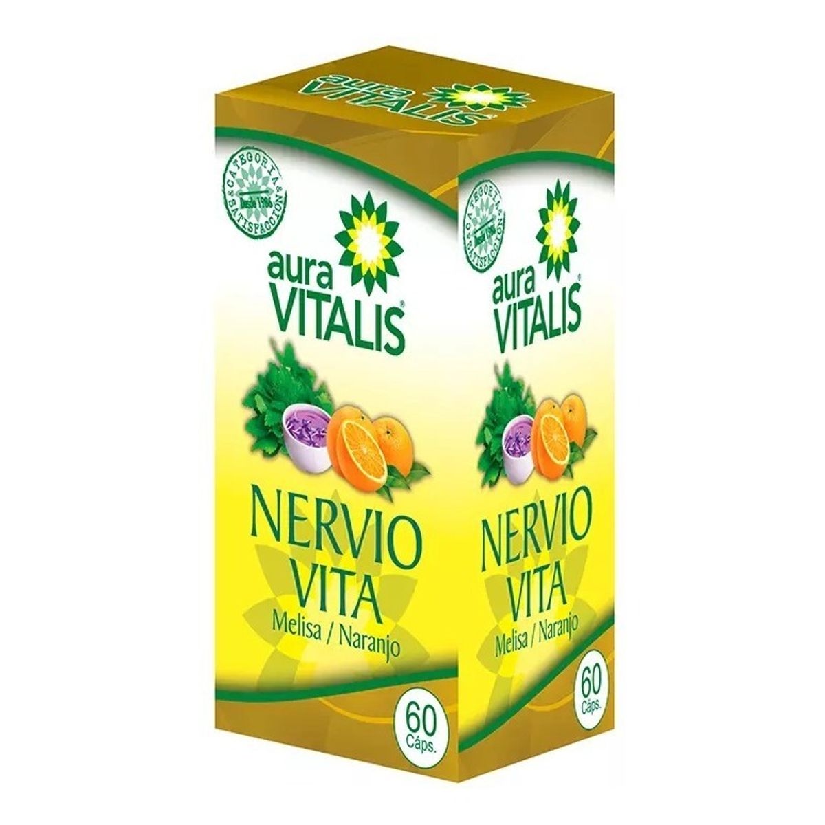 AURA VITALIS - Nervio Vita Cápsulas 173 Mg X 60 Auravitalis