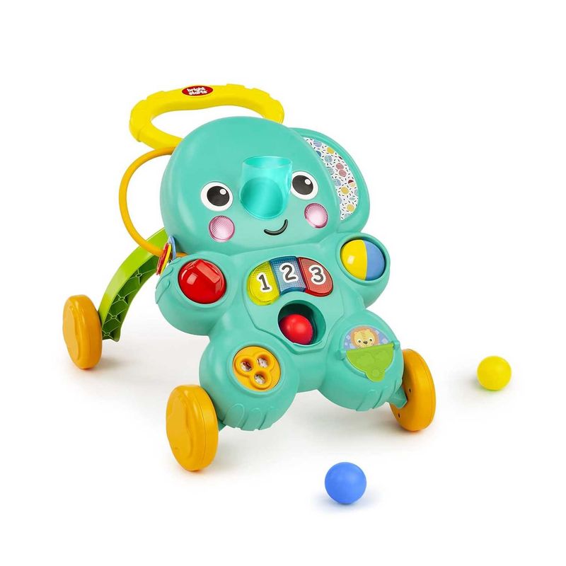 BRIGHT STARTS - Caminador Elefante 2 en 1 BRIGHT STARTS Stroll 'n Roll