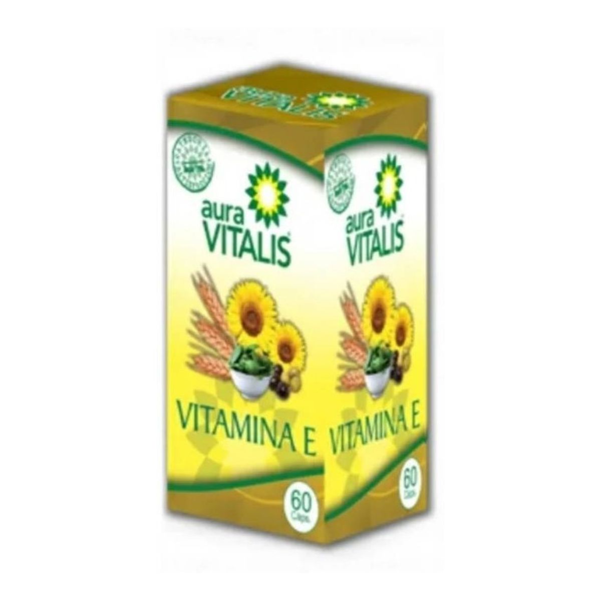 AURA VITALIS - Vitamina E Cápsulas 253 Mg X 60 Auravitalis