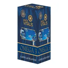 AURA VITALIS - Omega 3 Cápsulas 1000 Mg X 60 Auravitalis