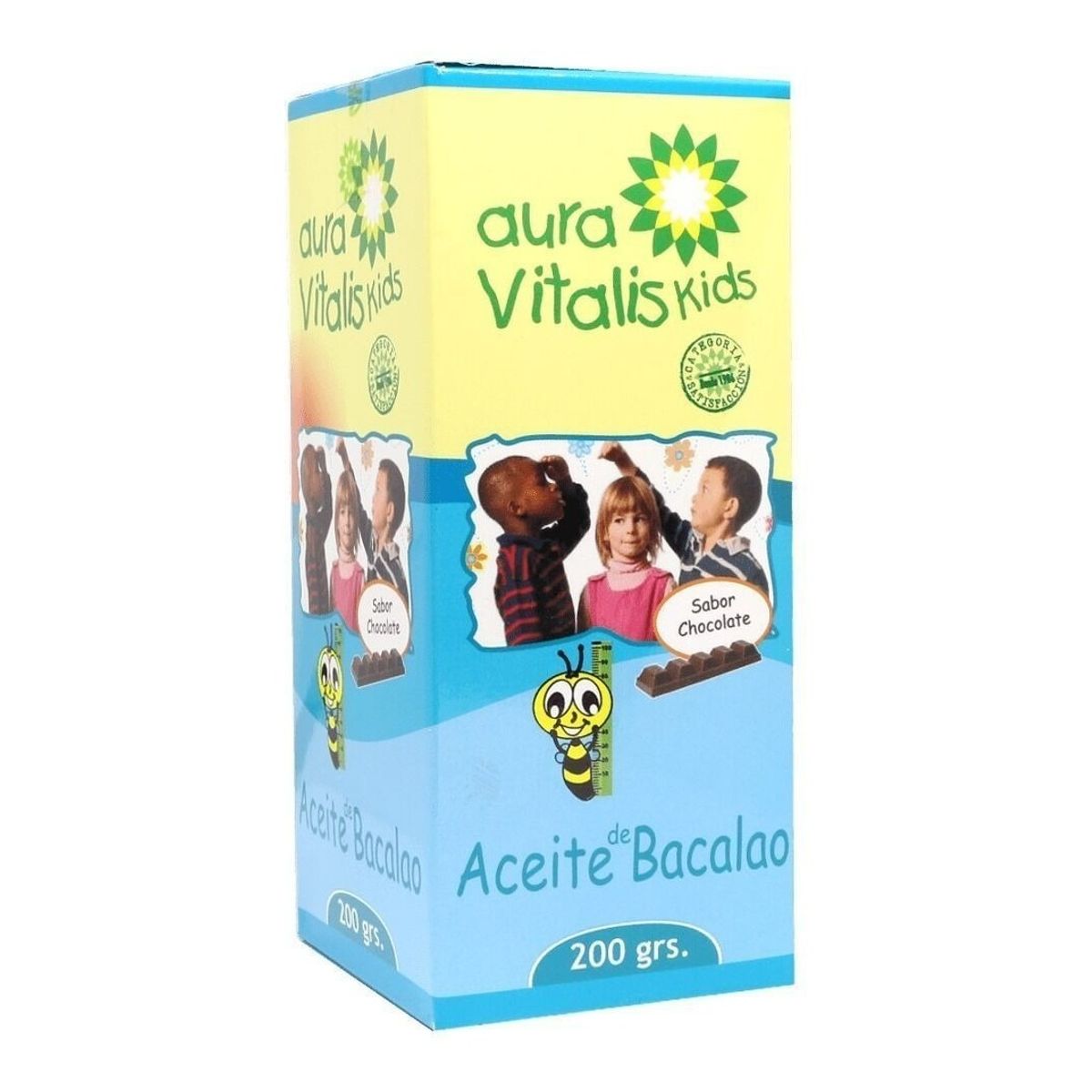 AURA VITALIS - Aceite Higado Bacalao Infantil X 200 Ml Auravitalis