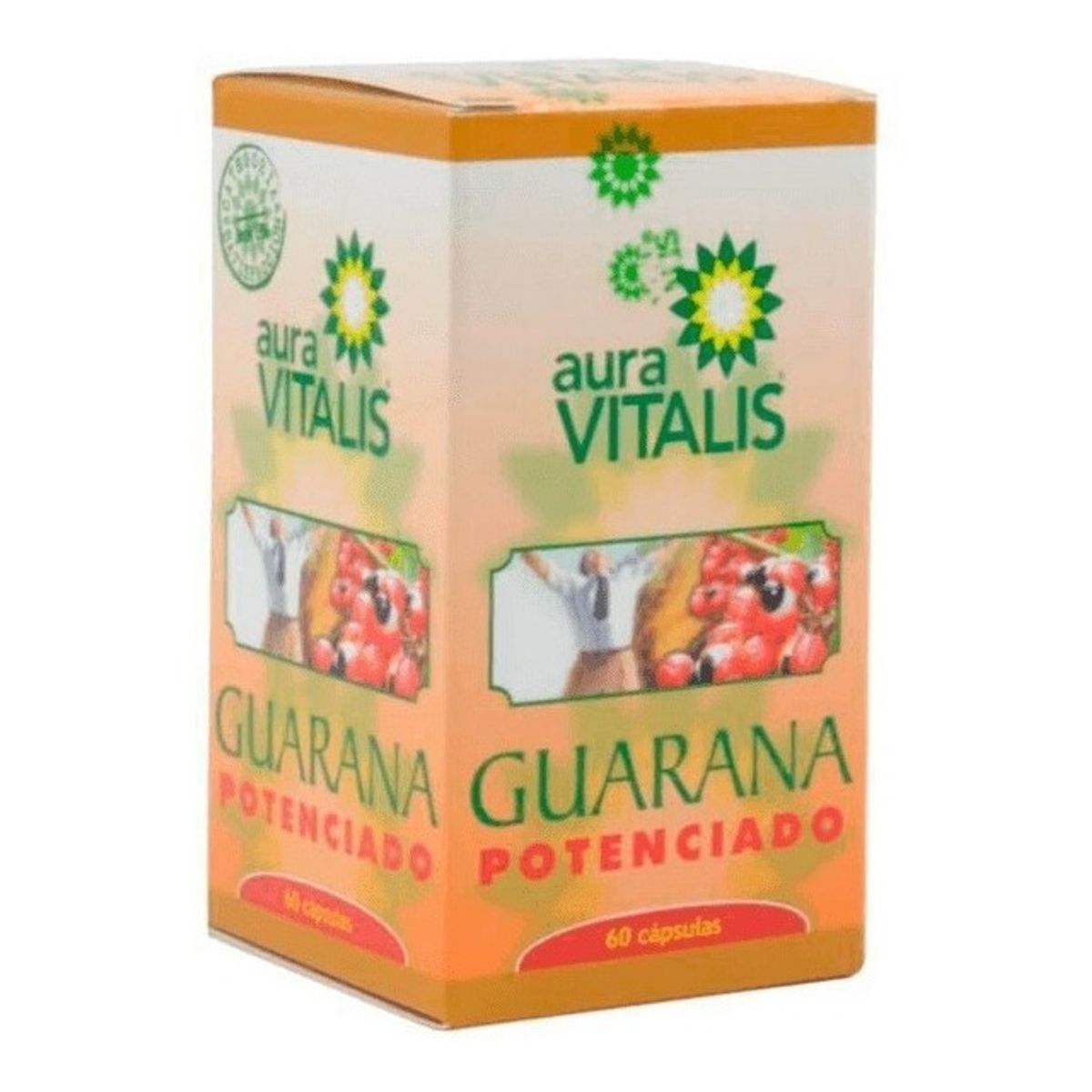 AURA VITALIS - Guarana Cápsulas 175 Mg X 60 Auravitalis