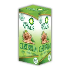 AURA VITALIS - Cerebrum Cápsulas 267 Mg X 60 Auravitalis
