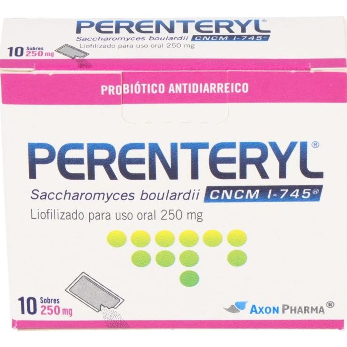 PHARMA - Perenteryl Probiótico  Pediatrico 10 Sobres De 250 Mg