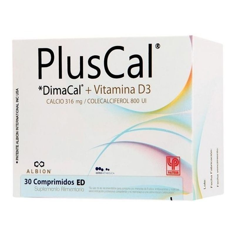 NUTRAPHARM - Pluscal X 30 Comprimidos