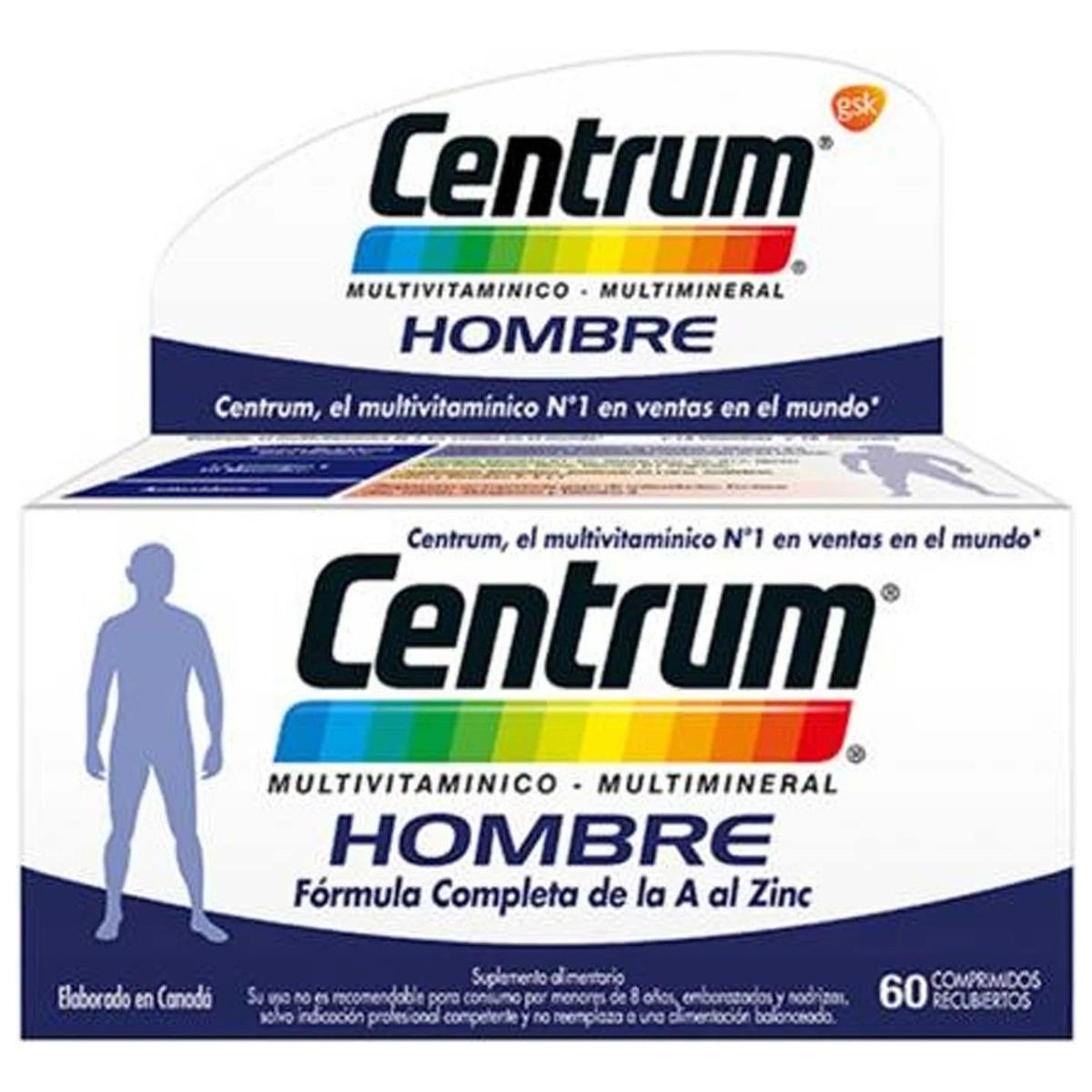 NUTRAPHARM - Centrum Hombre 60 Comprimidos