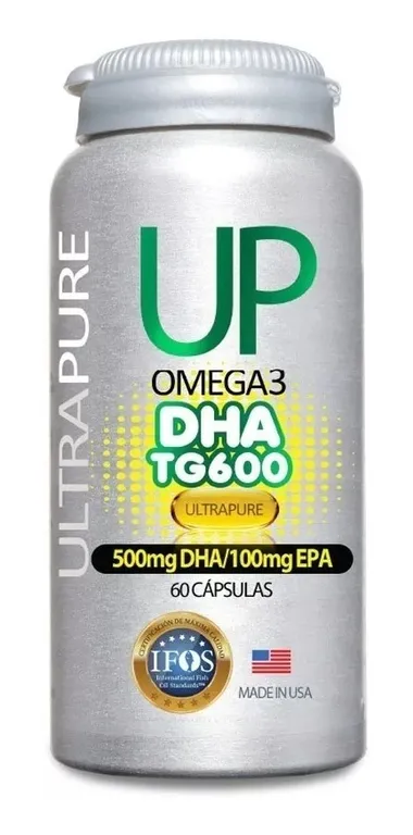 Omega 3 Up Tg Dha 600 60 Capsulas 500dha 100epa