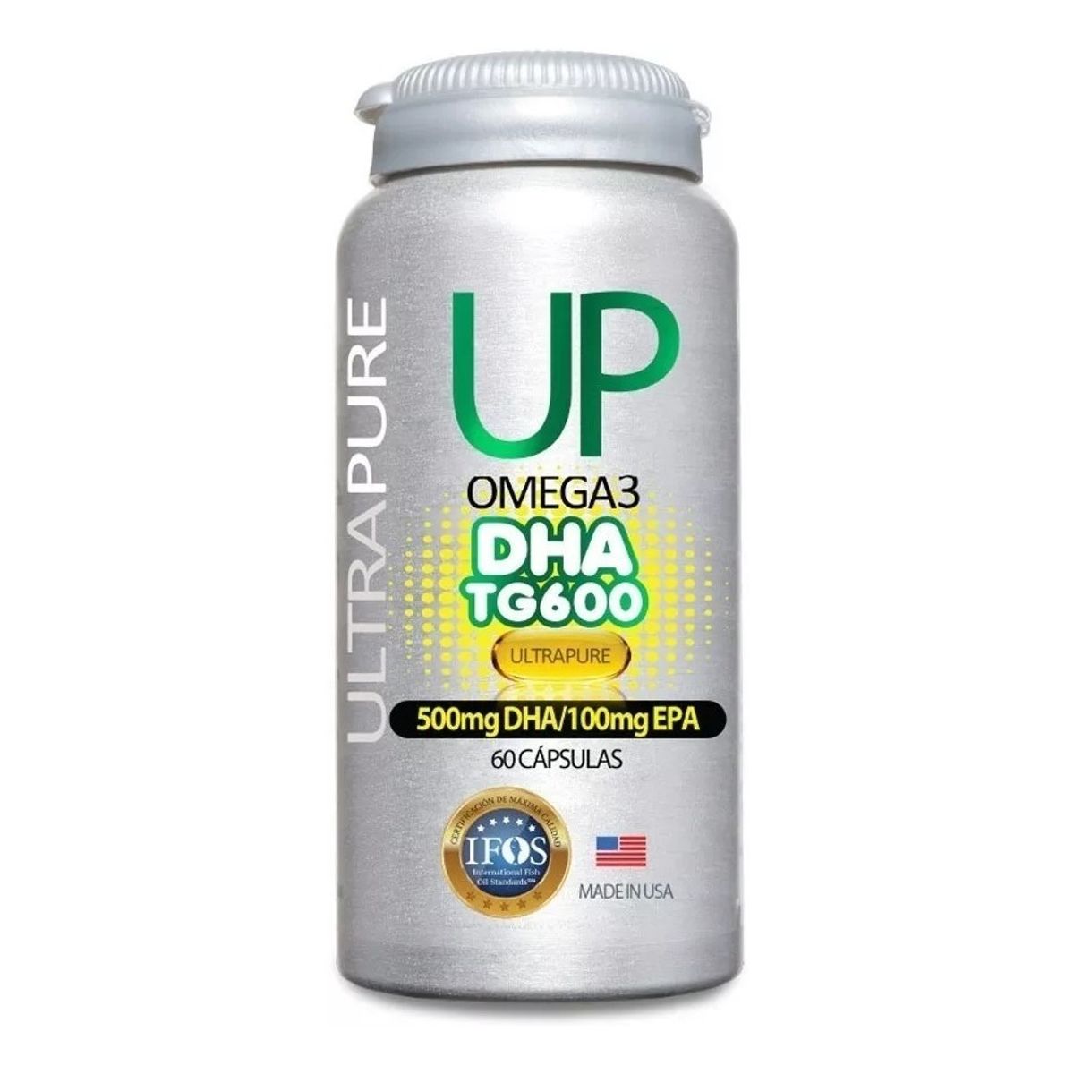 NEWSCIENCE - Omega 3 Up  Tg Dha 600  60 Capsulas  500dha 100epa