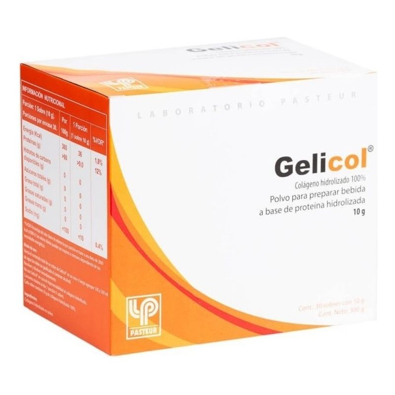 NUTRAPHARM - Gelicol Colageno En Polvo 10gr X30sob