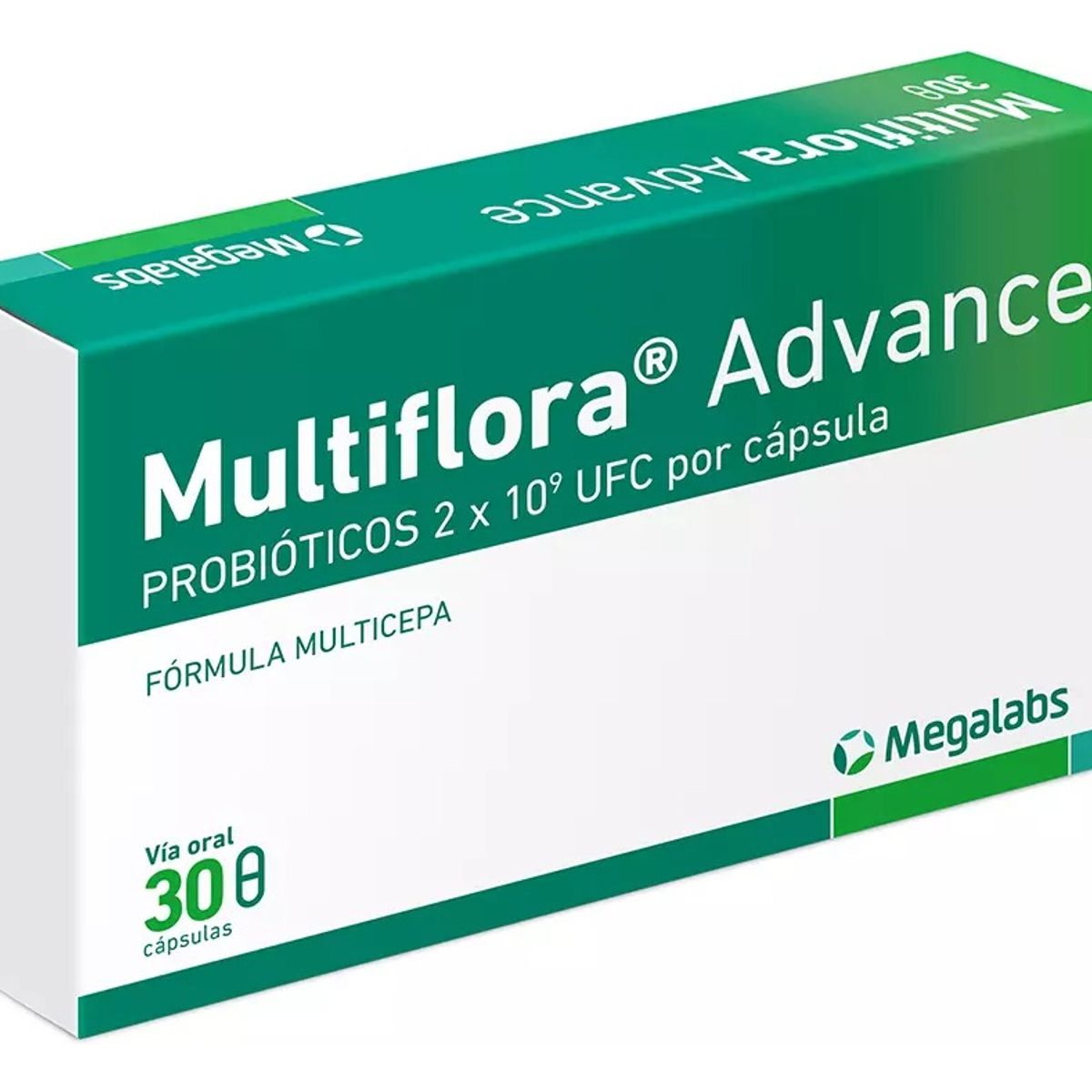 NUTRAPHARM - Multiflora Advance Probióticos 30 Cápsulas
