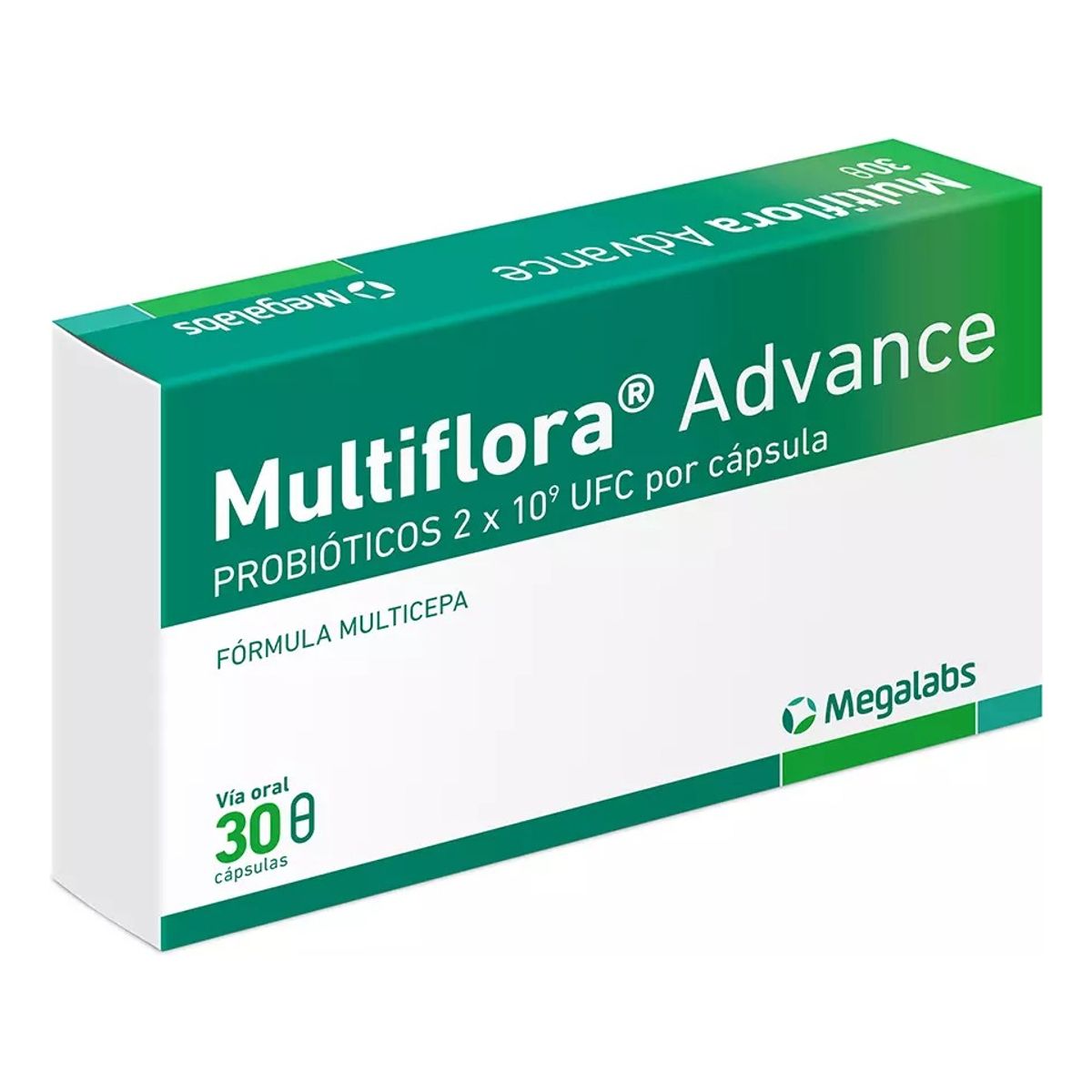 NUTRAPHARM - Multiflora Advance Probióticos 30 Cápsulas