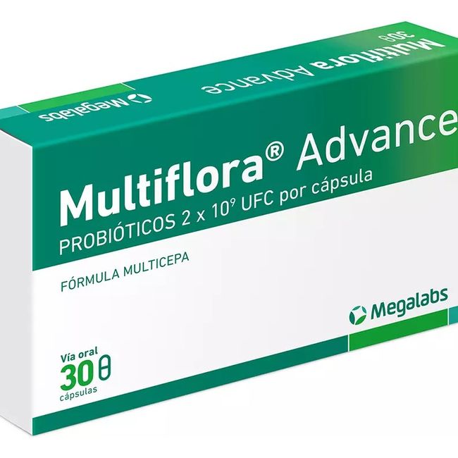NUTRAPHARM - Multiflora Advance Probióticos 30 Cápsulas