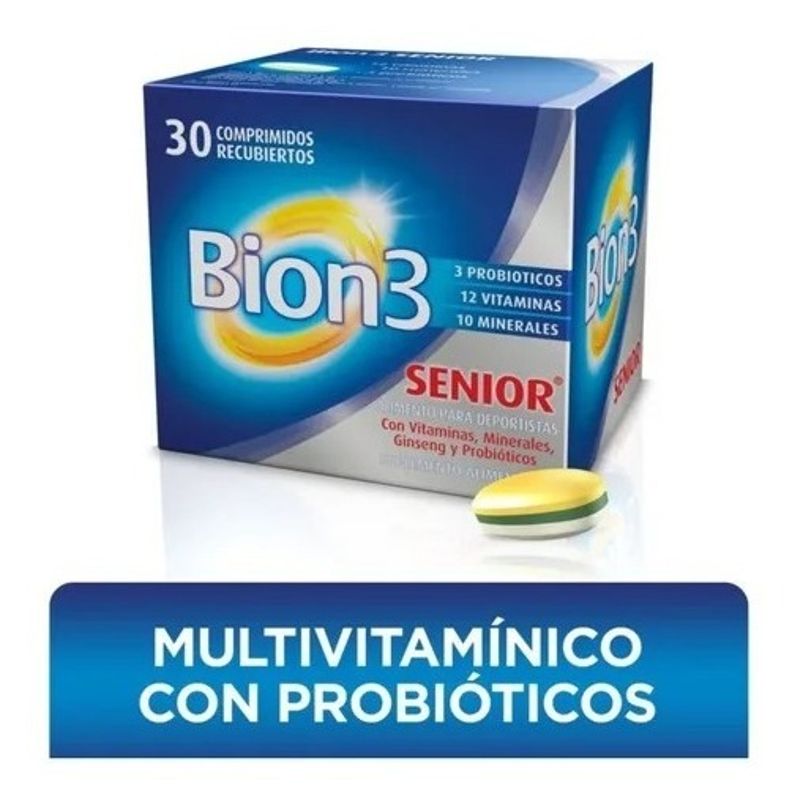 NUTRAPHARM - Bion 3 Senior X 30 Comprimidos