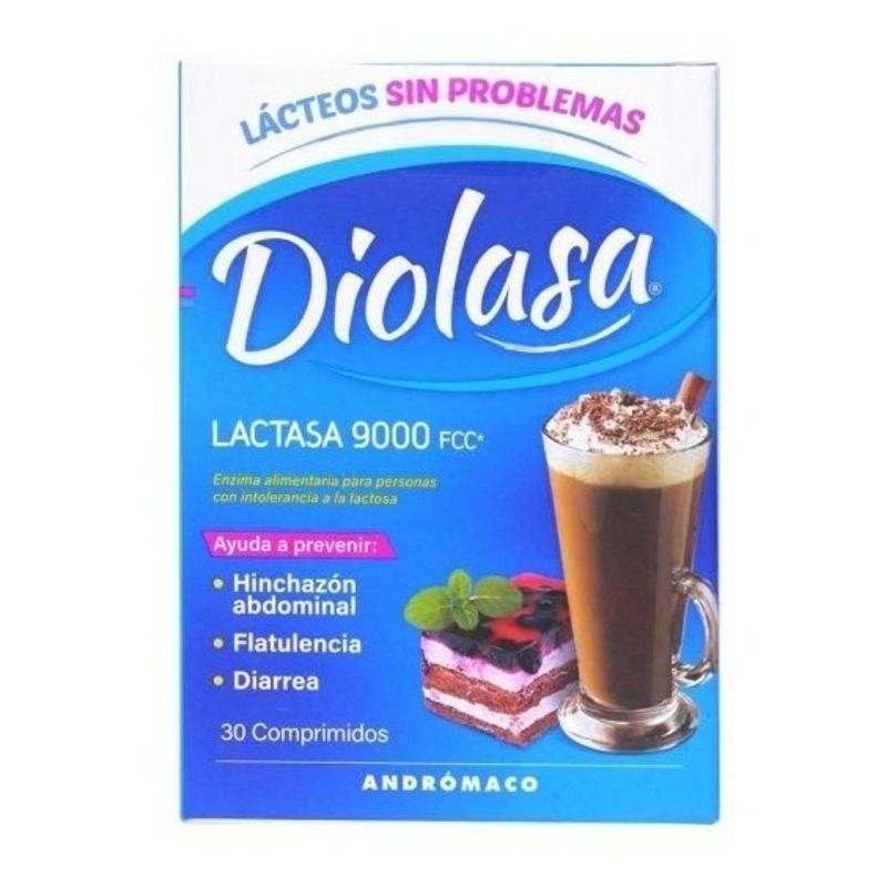 NUTRAPHARM - Diolasa X 30 Comprimidos  lactasa 9000 Ui