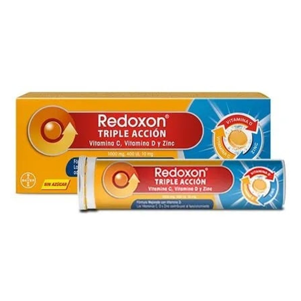 NUTRAPHARM - Redoxon Triple Accion Com Efe X 10 Und Pack X 3